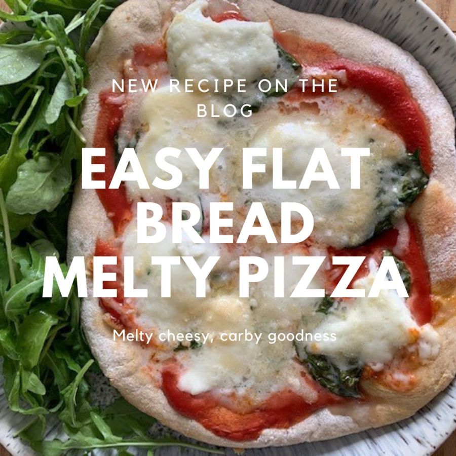 Easy, Peasy, Cheesy Flatbread Pizza