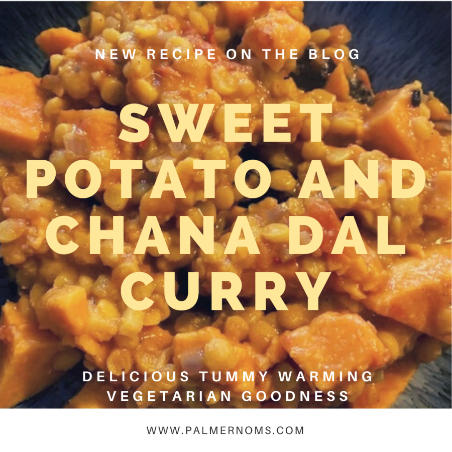 Sweet Potato and Chana Dal Curry